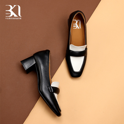 BAKERLOO高跟乐福女鞋