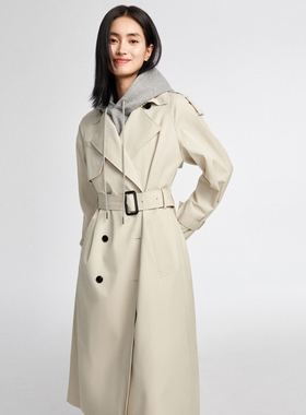 小着暖冬 TC5 骨白色 Bone White 长款宽松型风衣 新色 新雅