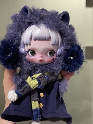 新款sp3代不眠剧场叨叨恶犬娃衣搪胶公仔衣服换装着替10cm小服装