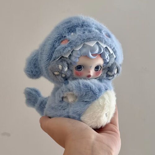 sp娃衣光织园冬日乐章搪胶毛绒skullpanda鲨鱼衣服一二代替换服装