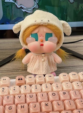 哭娃crybaby 沙滩小憩娃衣度假系列搪胶咕噜咕噜挂件10cm衣服替换