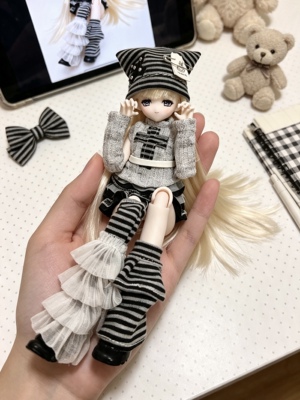 Ob22/24bjd娃衣特六体Azone混合天使米甜4可穿衣服别动我的齐刘海