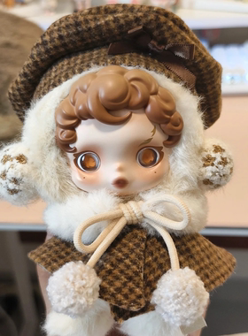 23代sp光织园着痕沐木困困睡魔棕色系娃衣胧雾黑皮高级搪胶连衣裙