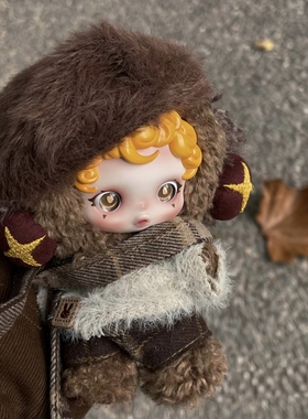 sp3代不眠剧场系列偷偷栗子娃衣光织园着痕抱抱幽灵泡泡玛特10cm