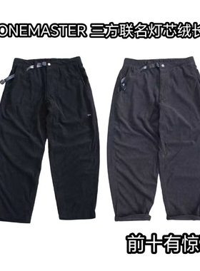 元  STONEMASTER B&Y K0T 三方联名山系户外宽松休闲灯芯绒长裤