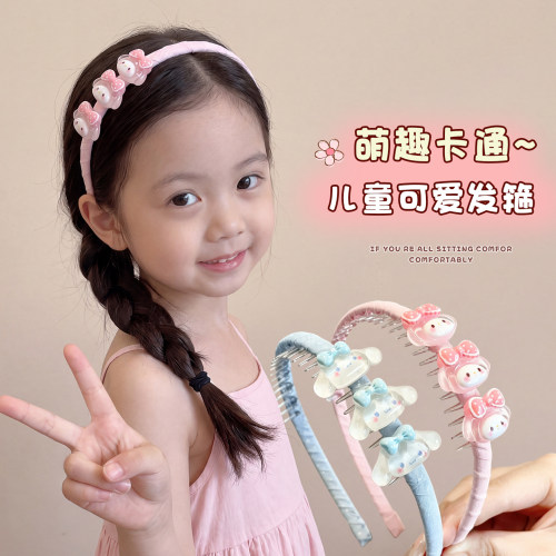 儿童卡通发箍小女孩甜美动物头箍