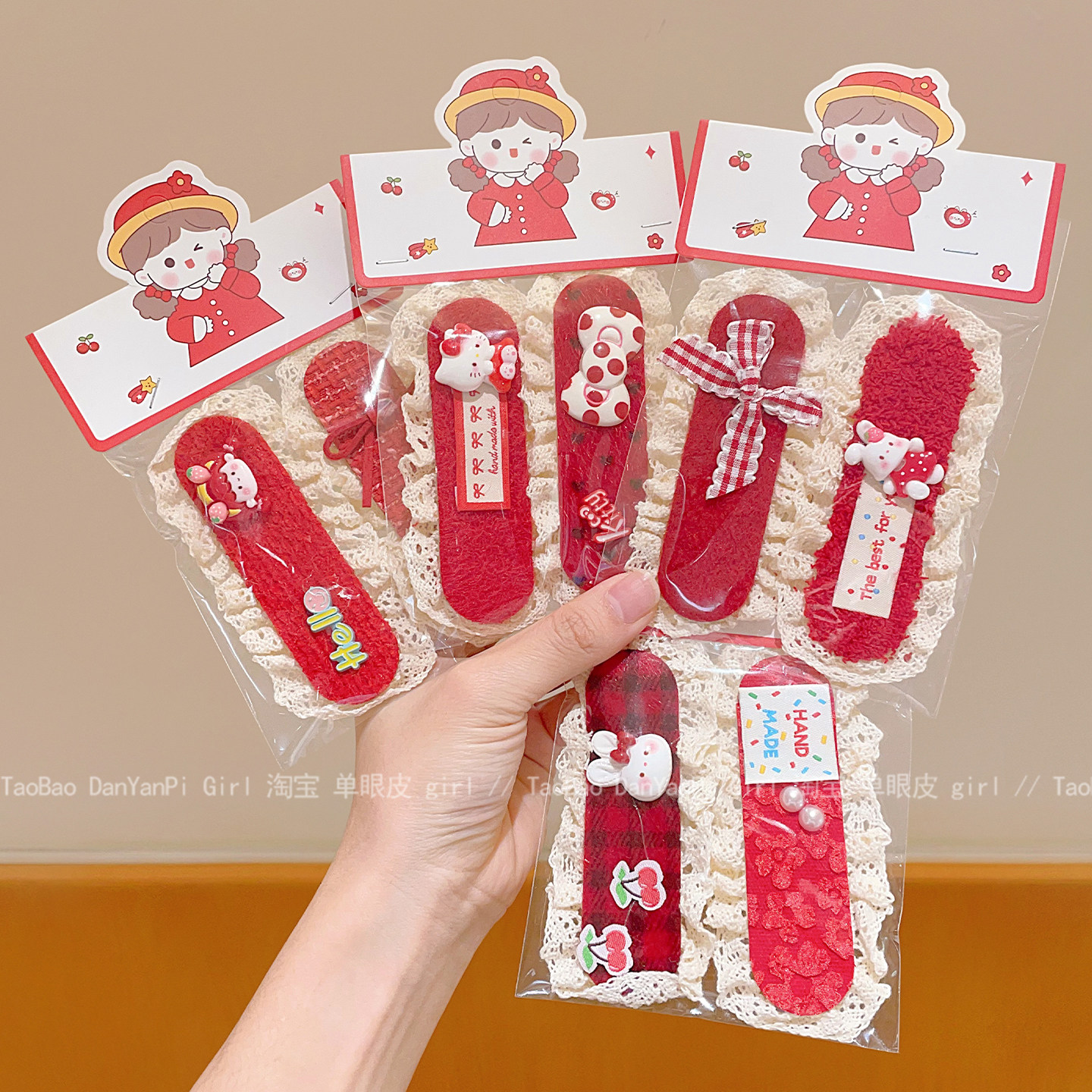 儿童新年可爱小兔碎发贴发饰女童卡通魔术贴小女孩后脑勺发帖头饰,童装/婴儿装/亲子装,发饰,淘宝优惠券,粉丝福利购,淘宝优惠卷