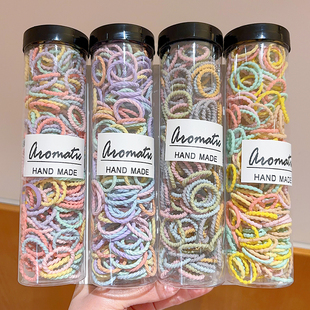 儿童小皮筋宝宝不伤发发圈女童扎头发头绳婴儿拇指圈小啾啾发绳夏