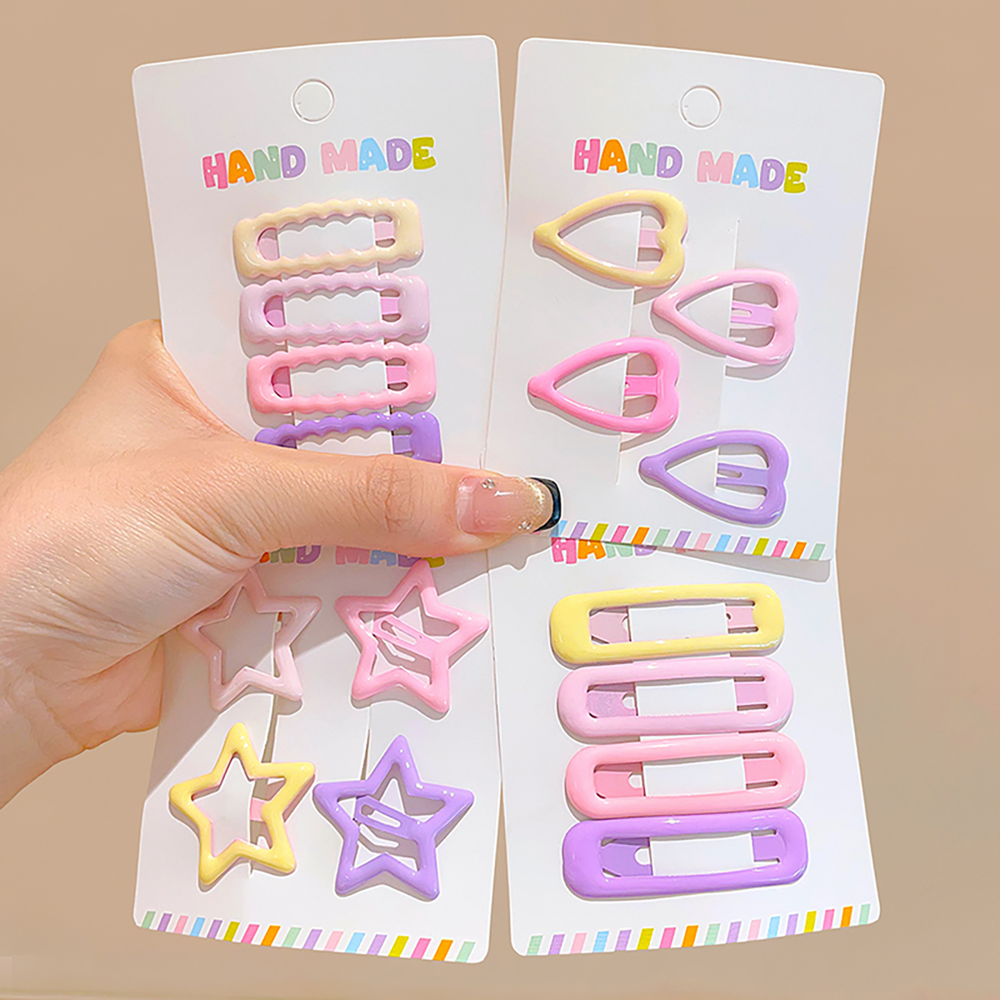 儿童发夹不伤发宝宝新款迷你小号