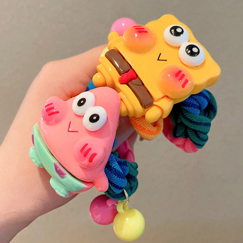 儿童卡通海绵宝宝派大星发绳