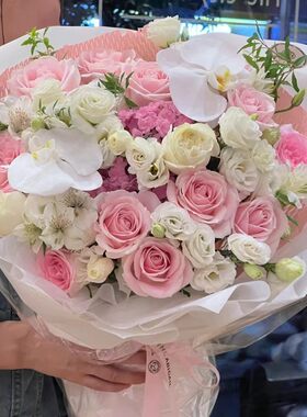 北京蝴蝶兰进口鲜花生日