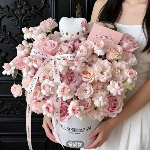轻奢29朵仙子之吻大花束送爱人闺蜜生日纪念日鲜花北京鲜花闪购