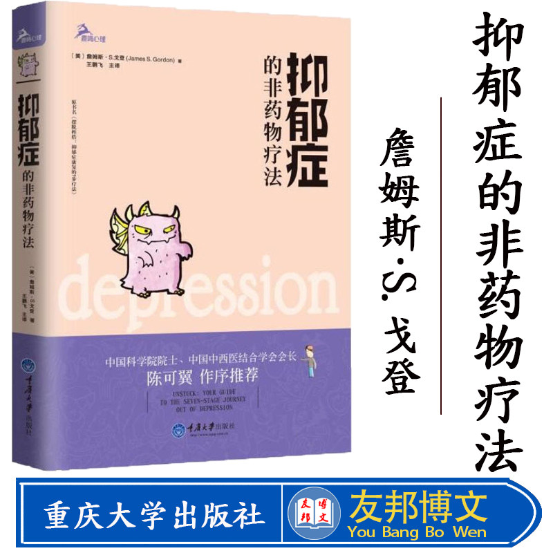 正版现货 抑郁症的非药物疗法 (美)詹姆斯·S.戈登(James S.Gordon) 著;王鹏飞 主译 重庆大学出版社