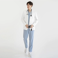 2090 Белое пальто (мужская одежда)