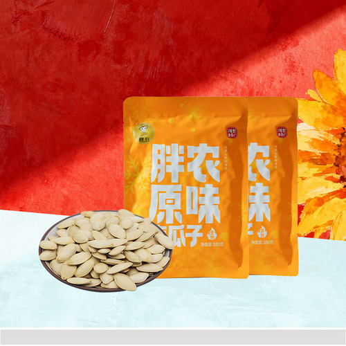 胖农原味熟南瓜子150g*2袋装
