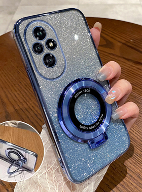 适用荣耀200手机壳honor200pro华为ELP一AN00新款保护套elpan全包防摔透明硅胶H0N0R200Pr0两百p曲屏外壳女男