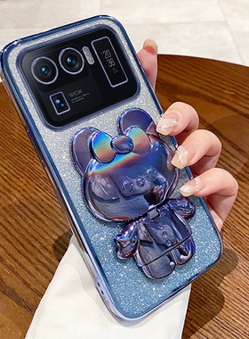 适用小米11Ultra手机壳新款Mi11U全包防摔透明硅胶保护Uitra套M2102K1C曲面屏专用米十一M高级感软壳女男外壳