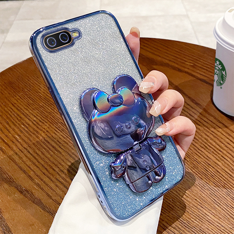 适用OPPOR15x防摔软手机壳带支架