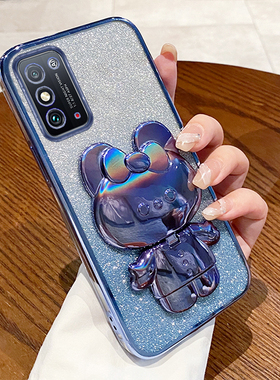 适用华为荣耀X30MAX手机壳KKG一AN70新款honor保护honorx套KKGAN透明硅胶x3OMAX全包防摔mxa高级感带支架外壳