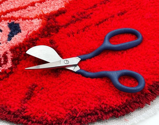 tufting gun专业鸭嘴剪刀鹈鹕剪刀地毯专用翘头剪刀diy手工家用