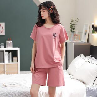 莫代尔睡衣女款夏季短袖短裤薄款夏天家居服运动2026新款休闲套装