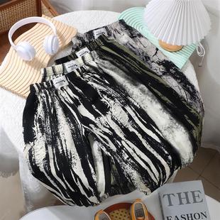 女宝宝休闲裤 裤 儿童防蚊裤 薄款 舒适灯笼 子轻薄男女童抖抖裤 夏季