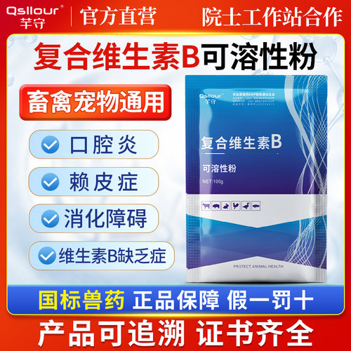 芊守维生素b口腔炎神经炎补充药