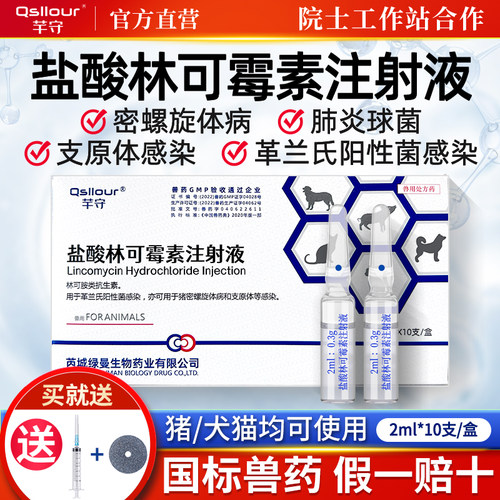 芊守宠物感冒咳嗽鼻支肺炎雾化液