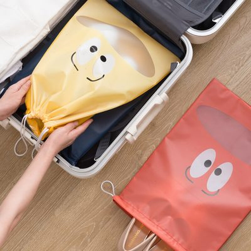 现货速发新款10个装鞋袋子装鞋子的收纳袋旅行鞋包束口防尘袋家用