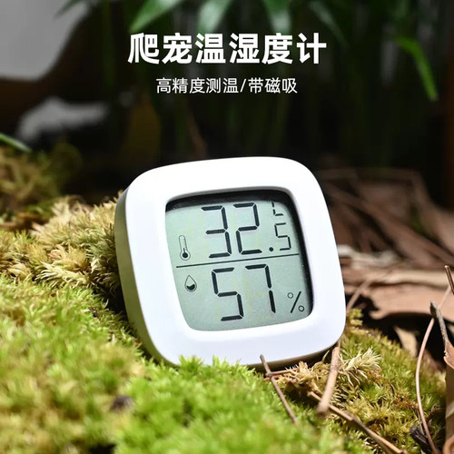 爬宠温湿度计黄缘乌龟饲养缸用品