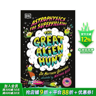【预售】超级恶棍天体物理学指南2:外星人大追捕(超级反派学院) Astrophysics for Supervillains 英文儿童漫画故事书拓展阅读