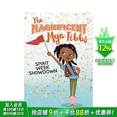 【现货】 Magnificent Mya Tibbs: Spirit Week Showdown, The，华丽的米亚提布斯: 英文图书籍进口 Allen 儿童分阶阅读