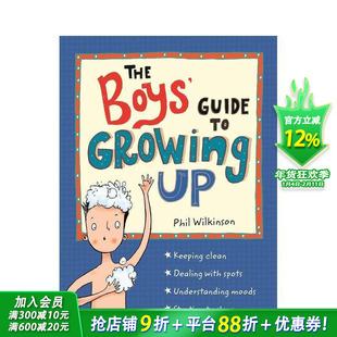 【现货】【青春期指南】男孩篇 【Guide to Growing Up】The Boys' Guide to Growing Up 英文青少年科普 英语拓展阅读进口书