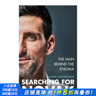 诺瓦克德约科维奇传记 2024巴黎奥运会网球冠军 Novak英文文学传记正版 预售 进口书 for 寻找诺瓦克 Searching 大满贯单打冠军