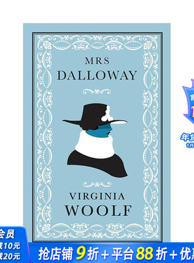 【预售】【伍尔芙经典长青】达洛维夫人 【Evergreens】Mrs Dalloway 原版英文文学小说 正版进口书