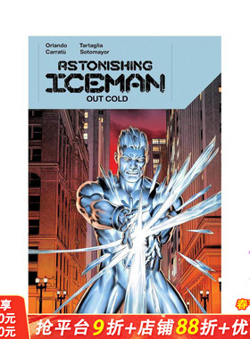 【预售】超凡冰人：寒冷 Astonishing Iceman: Out Cold 原版英文漫画书 正版进口书