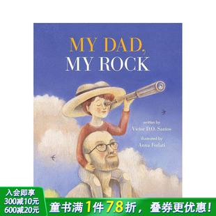 父爱如磐石 Dad Rock 进口童书 英文儿童插画故事绘本 现货