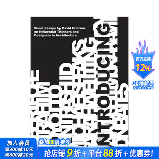 【预售】引言：建筑界有影响力的思想家和设计师短文集，Introducing: Short Essays on Influential 英文建筑设计 正版进口书