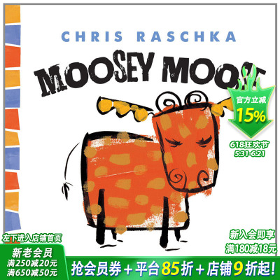 【现货】Thingy Things: Moosey Moose小小麋鹿英文儿童书籍童书儿童读物适合0-3岁【善优童书】