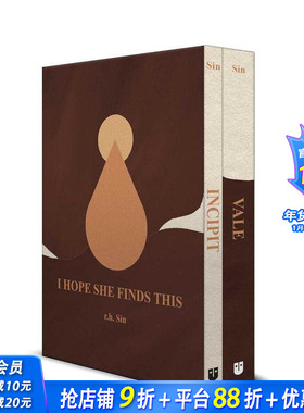 【现货】【Insta诗人r.h. Sin】希望她会看见 I Hope She Finds This 原版英文诗歌 正版进口书