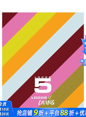 【预售】荷兰室内装饰品牌LOODS 5 LOODS 5 Loods of Living 原版英文设计 正版进口书
