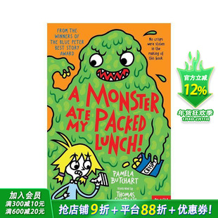 【预售】【伊兹和朋友们】11怪兽吃掉了我的便当 Izzy and Friends:A Monster Ate爆笑小学生活故事 英文儿童桥梁章节书拓展阅读