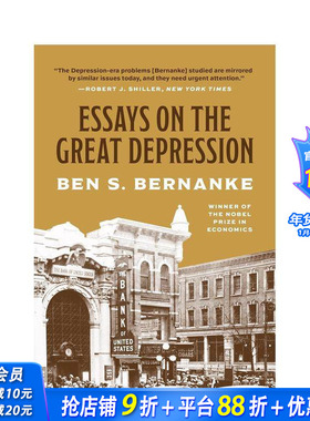 【预售】【2022诺贝尔经济学奖得主本·伯南克】关于大萧条的文集 Essays on the Great Depression 原版英文商业行销 正版进口书