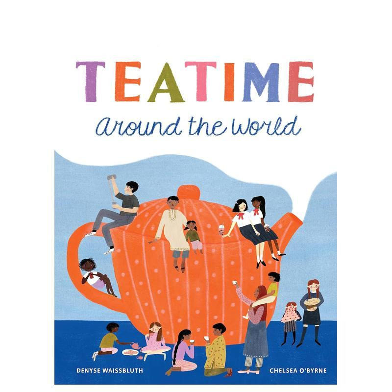 【现货】【品味世界】环球茶品巡礼 【Taste the World】Teatime Around the World 精装英文儿童插画故事绘本 进口童书