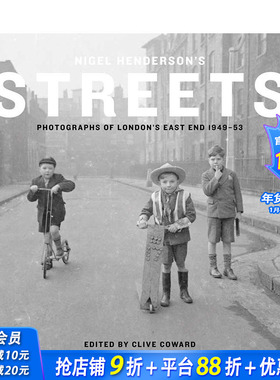 【现货】英文原版 尼格尔·亨德森的街头 Nigel Henderson’s Streets 纪实摄影 正版进口书籍艺术画册