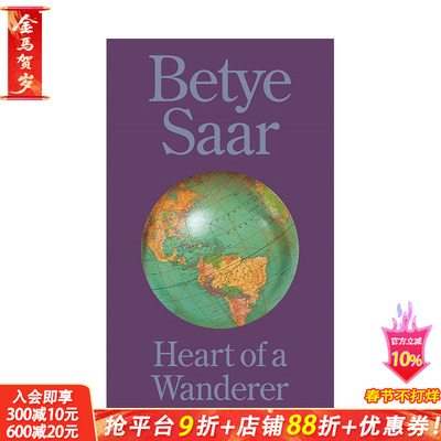 【预售】英文原版 蒂耶·萨尔：流浪者之心 Betye Saar: Heart of a Wanderer 当代艺术画册 正版进口书籍 善优图书