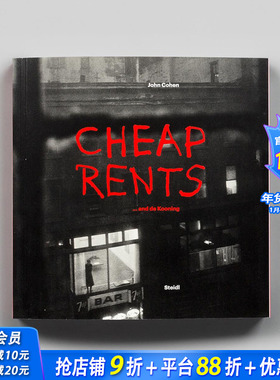 【预售】约翰·科恩：廉价房租......和德库宁 John Cohen: Cheap Rents... and de Kooning 原版英文摄影 正版进口书