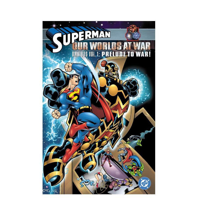 【现货】DC漫画 超人:我们的世界处于战争之中 合集 卷1:战争序幕! Superman: Our?Worlds? 精装 原版英文漫画书 正版进口书