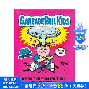 【预售】垃圾箱小孩40周年纪念版 Garbage Pail Kids: 40th Anniversary Edition 原版英文漫画书 正版进口书