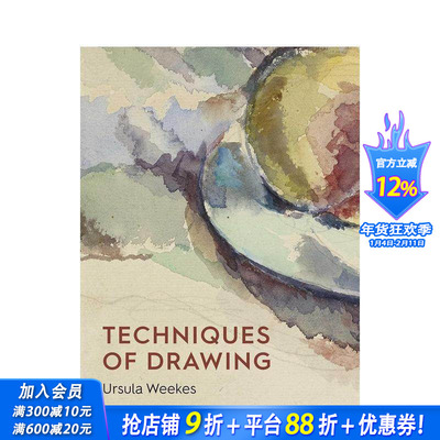 【预售】绘画技法：从欧洲到亚洲的历史视角 Techniques of Drawing :His 原版英文艺术画册画集 正版进口书